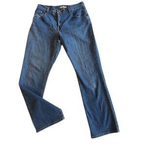 Women’s‎ Levi’s 550 Red Label Boot Cut Relaxed Fit Blue Denim Jeans 8M
